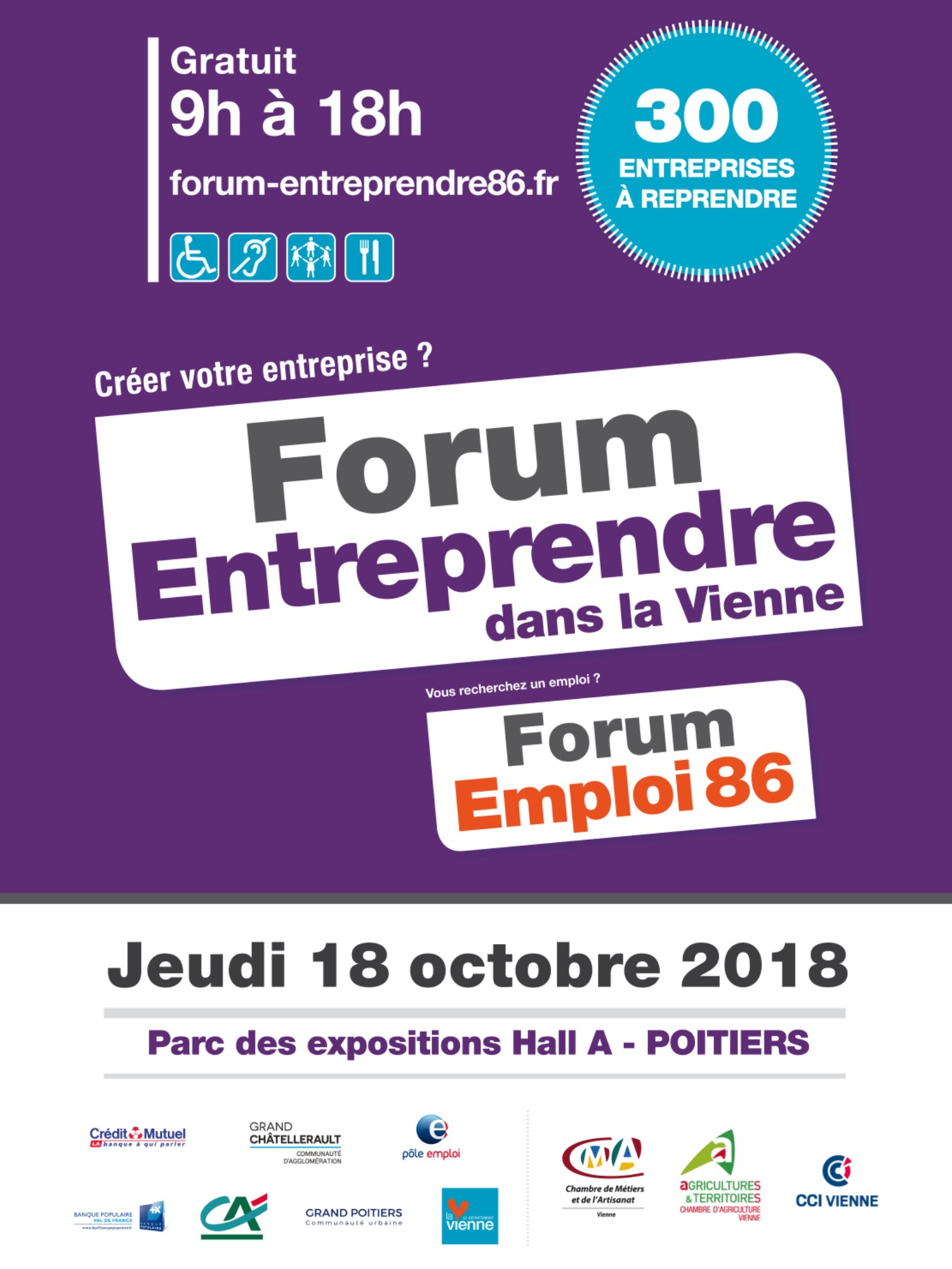 Forum Entreprendre dans la Vienne 2018 Inititiave Vienne